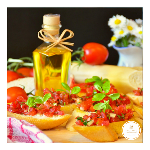 olio per cucinare bruschetta pugliese