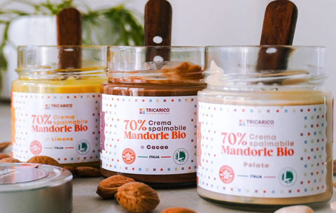 crema spalmabile di mandorle