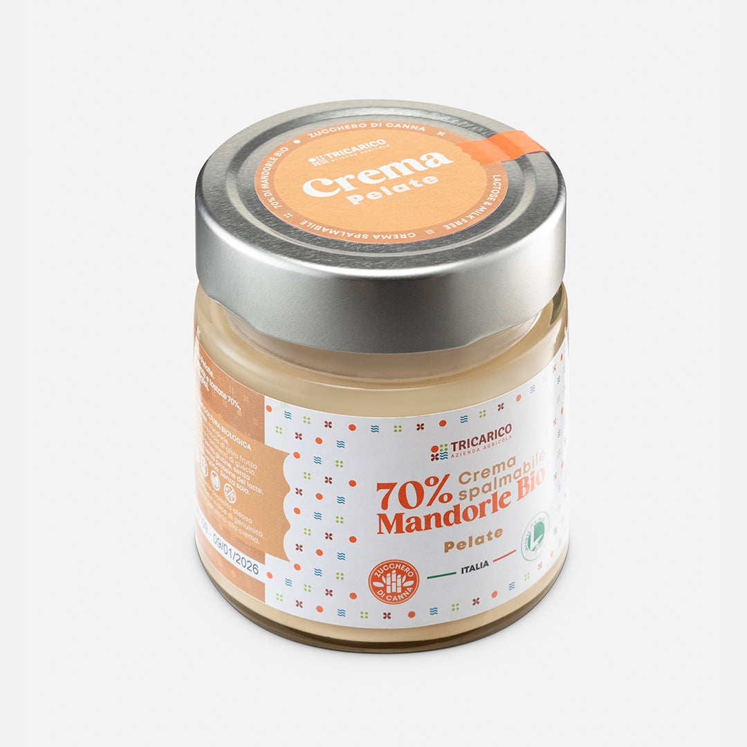 Crema di Mandorle Bio 70% – Pelate