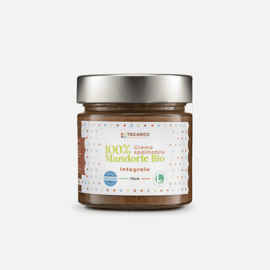 Crema di Mandorle Bio 100% – Integrale