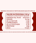 Tabella dei valori nutrizionali di Mandorle di Toritto Bio 100% Filippo Cea – In guscio