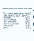 Dettaglio di Crema di Mandorle Bio 75% al Limone – Senza zuccheri aggiunti